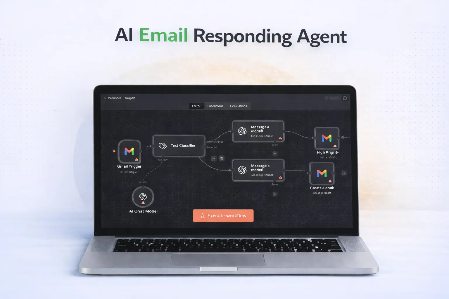 AI Email Responding Agent screenshot