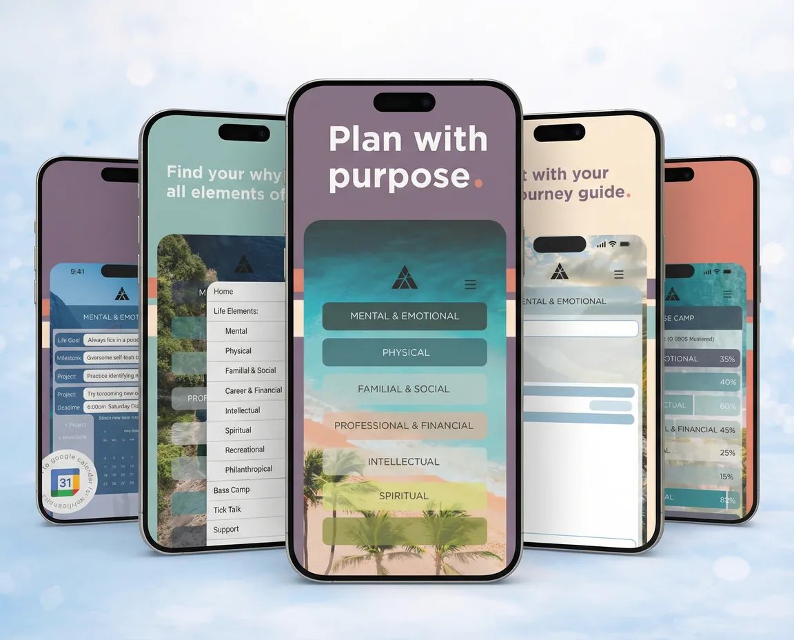 The Point Life Planner app screenshot